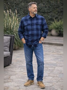 George Vintage Flannel Size XL